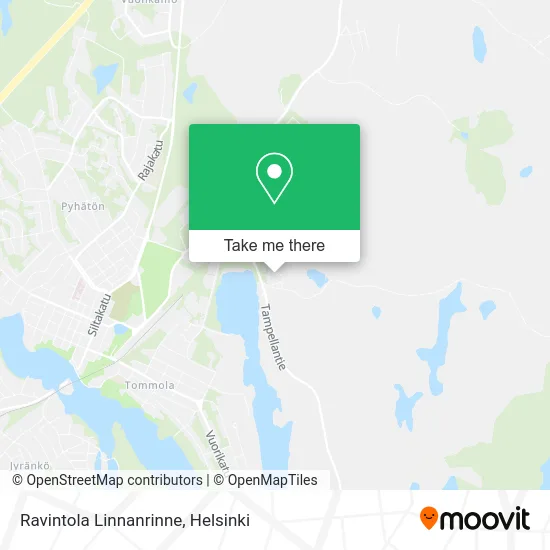 Linnanrinne Restaurant map