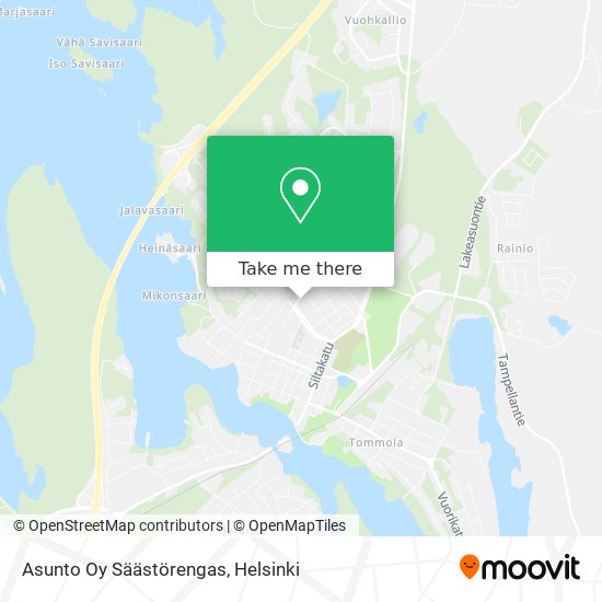 Asunto Oy Säästörengas map