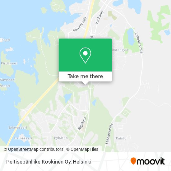 Peltisepänliike Koskinen Oy map