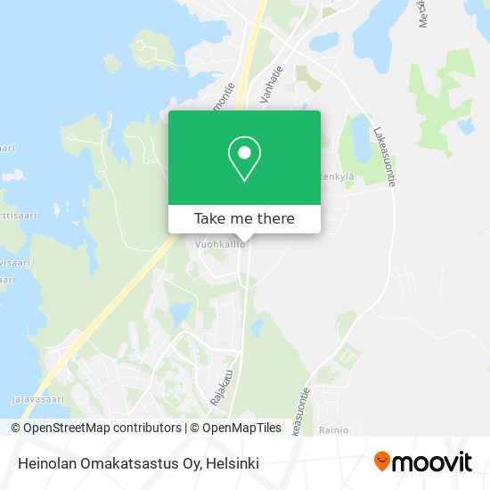 Heinolan Omakatsastus Oy map