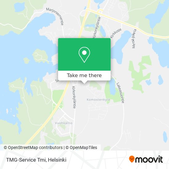 TMG-Service Tmi map