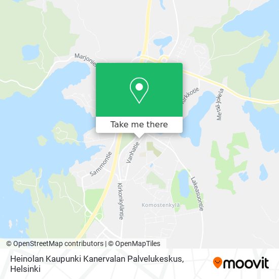 Heinolan Kaupunki Kanervalan Palvelukeskus map
