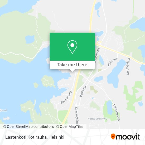 Lastenkoti Kotirauha map