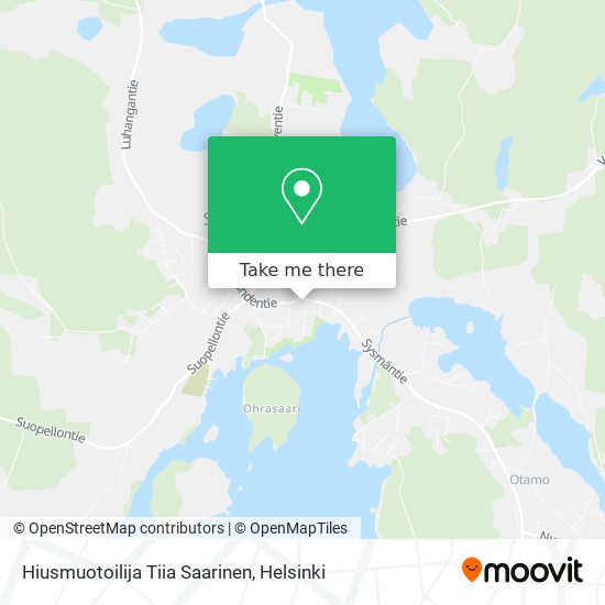 Hiusmuotoilija Tiia Saarinen map