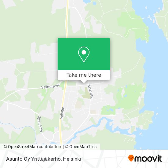 Asunto Oy Yrittäjäkerho map