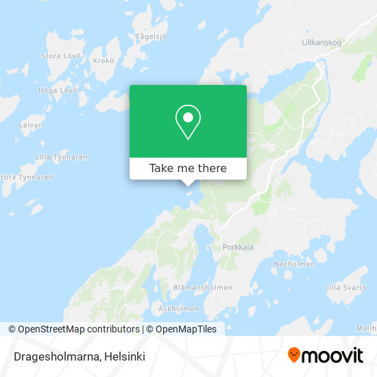 Dragesholmarna map