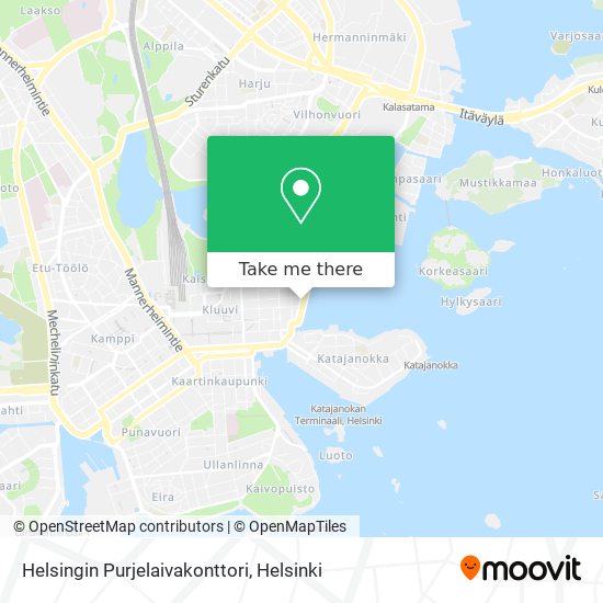 Helsingin Purjelaivakonttori map