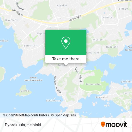 Pyöräkuula map