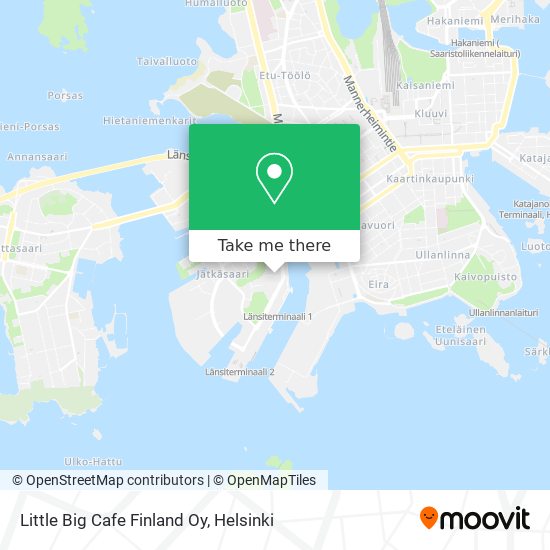 Little Big Cafe Finland Oy map
