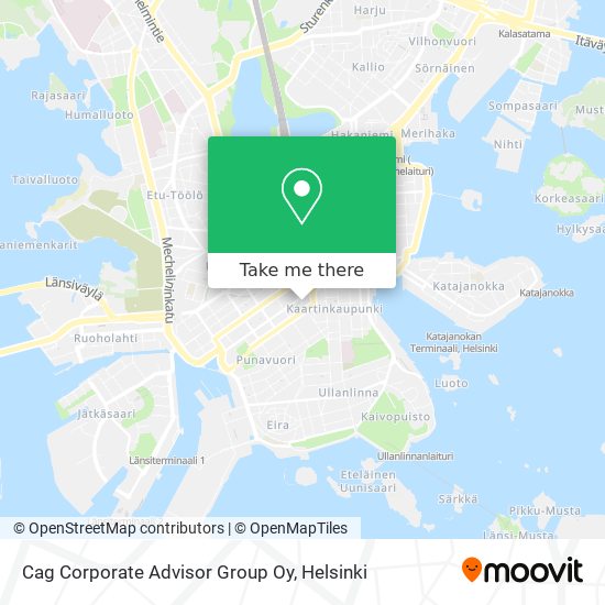 Cag Corporate Advisor Group Oy map