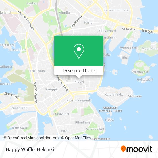 Happy Waffle map