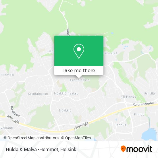 Hulda & Malva -Hemmet map