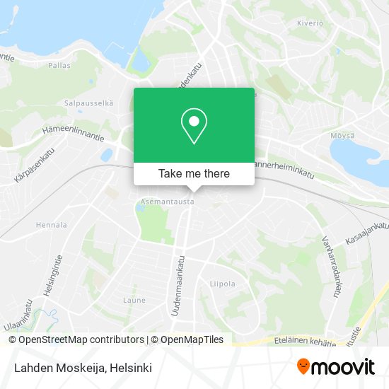 How to get to Lahden Moskeija in Lahti by Bus or Train?