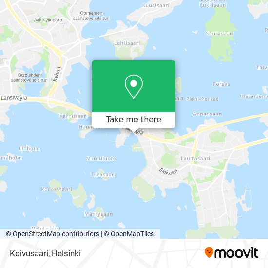 Koivusaari map