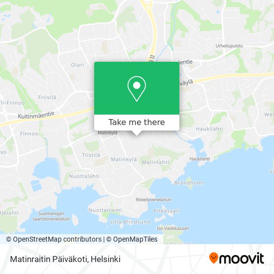 Matinraitin Päiväkoti map