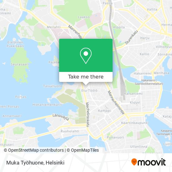 Muka Työhuone map