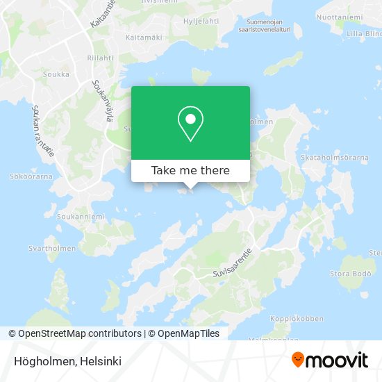 Högholmen map