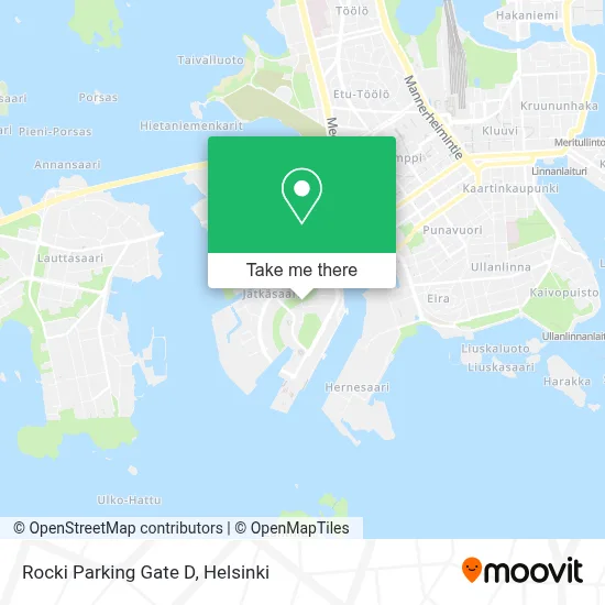 Rocki Parking Gate D map