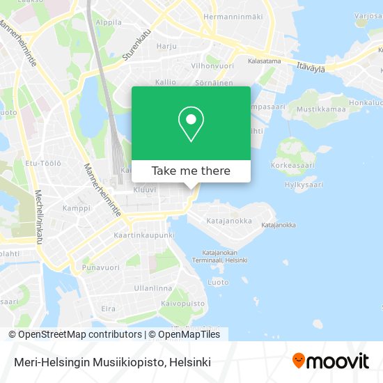 Meri-Helsingin Musiikiopisto map