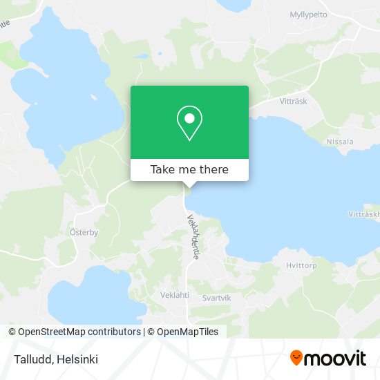 Talludd map