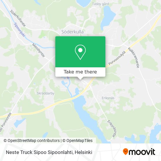 Neste Truck Sipoo Sipoonlahti map