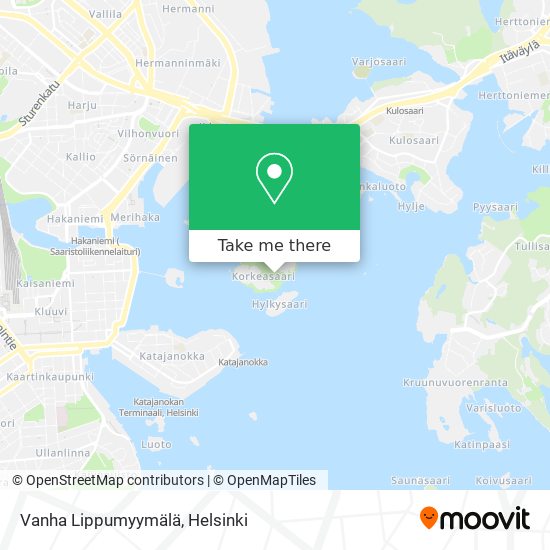 Vanha Lippumyymälä map