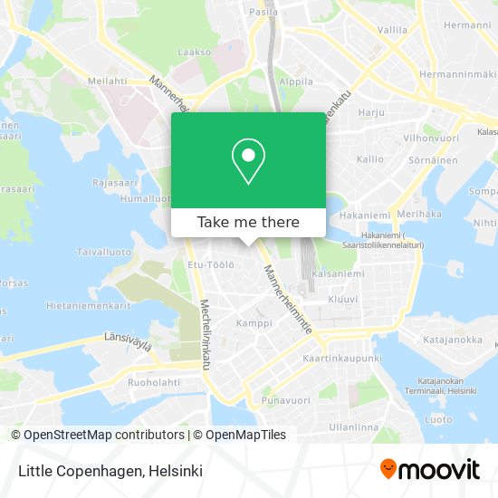 Little Copenhagen map