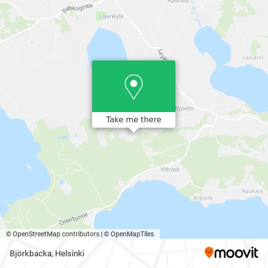 Björkbacka map