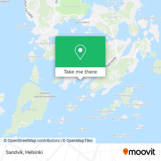 Sandvik map