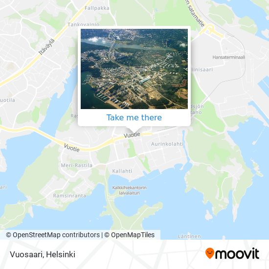 Vuosaari map