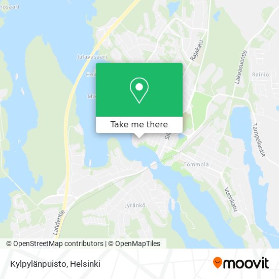 Kylpylänpuisto map