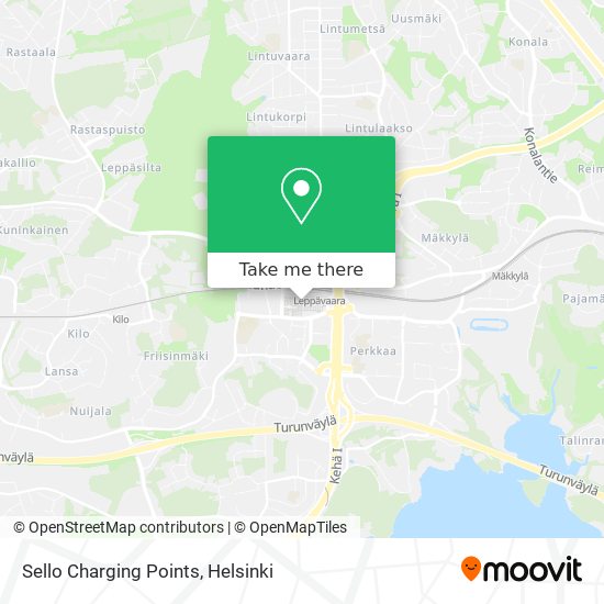 Sello Charging Points map