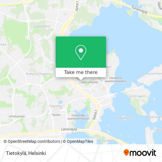 Tietokylä map