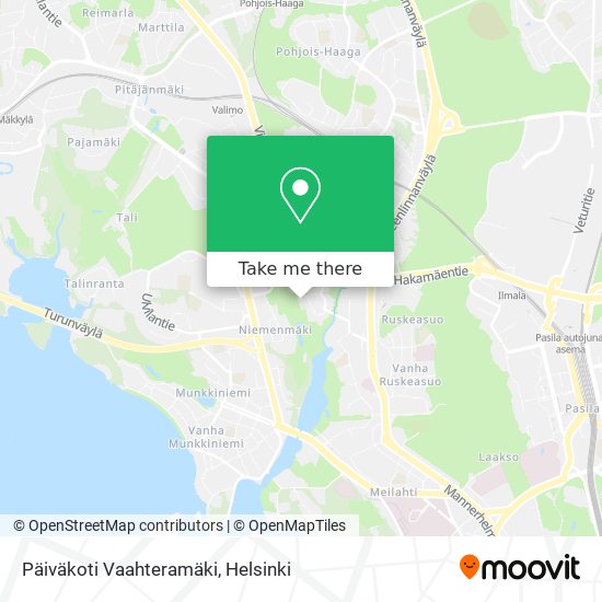 Päiväkoti Vaahteramäki map