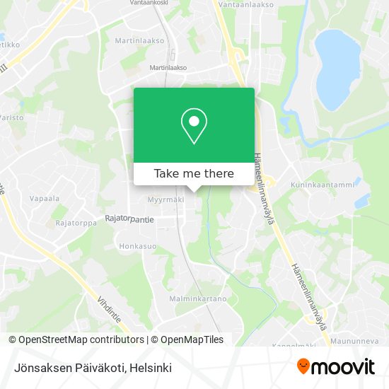 Jönsaksen Päiväkoti map