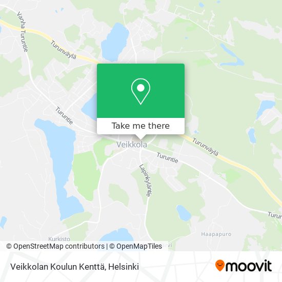 Veikkolan Koulun Kenttä map