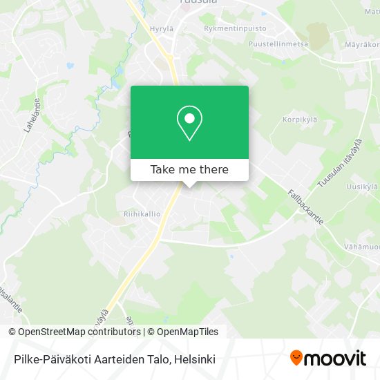 Pilke-Päiväkoti Aarteiden Talo map