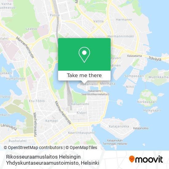 Rikosseuraamuslaitos Helsingin Yhdyskuntaseuraamustoimisto map