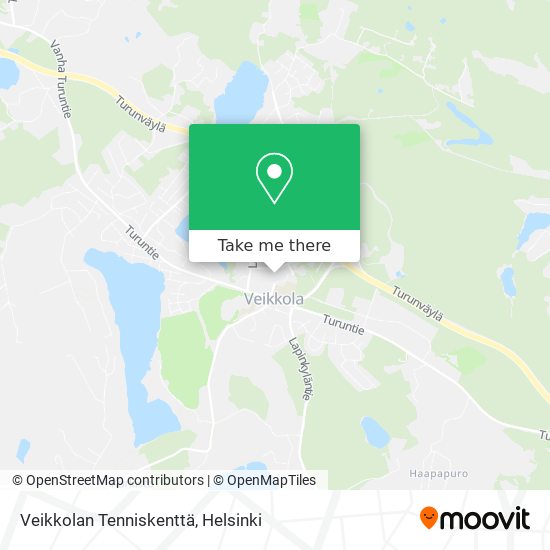 Veikkolan Tenniskenttä map