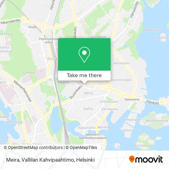 Meira, Vallilan Kahvipaahtimo map