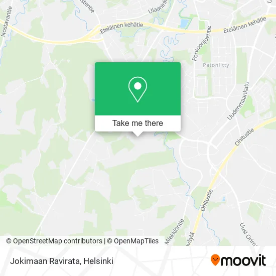 Jokimaan Ravirata map