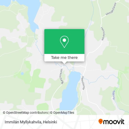 Immilän Myllykahvila map