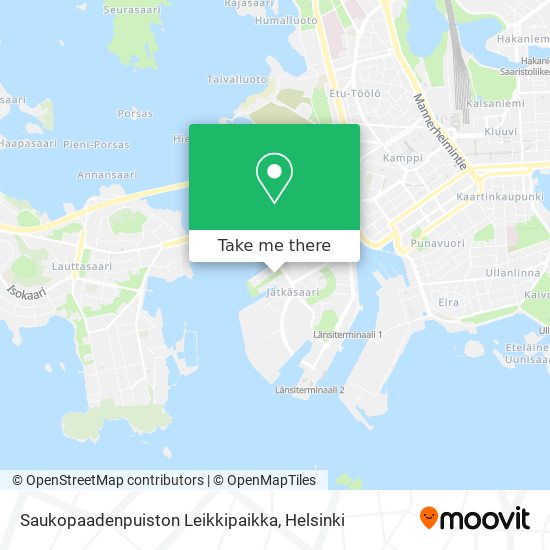 Saukopaadenpuiston Leikkipaikka map