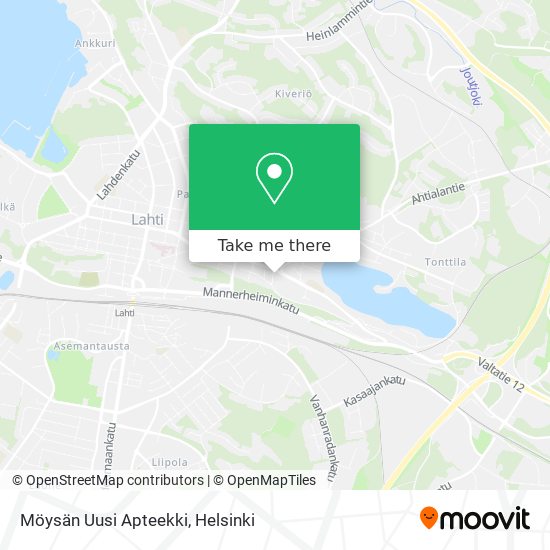 Möysän Uusi Apteekki map