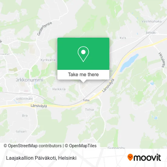 Laajakallion Päiväkoti map