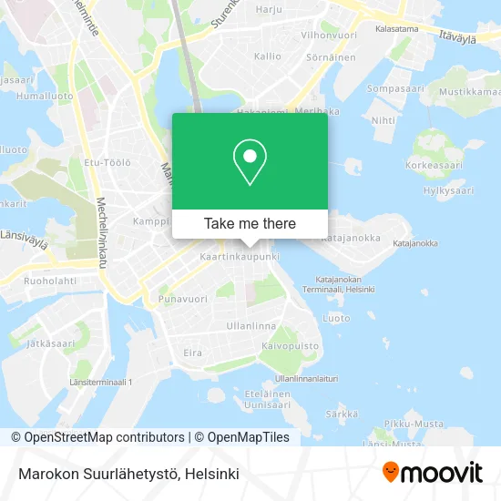 Marokon Suurlähetystö map