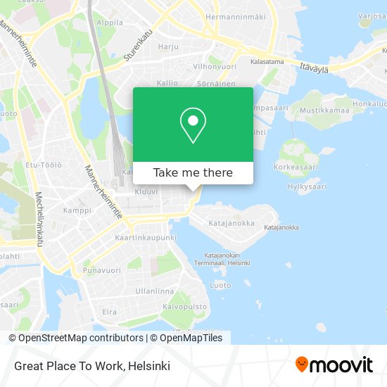 Great Place To Work map