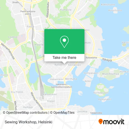 Sewing Workshop map