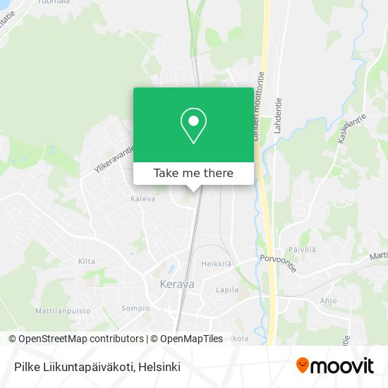 Pilke Liikuntapäiväkoti map