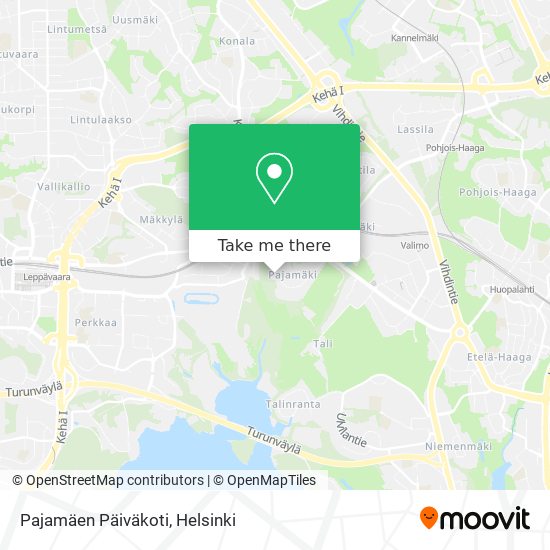 Pajamäen Päiväkoti map